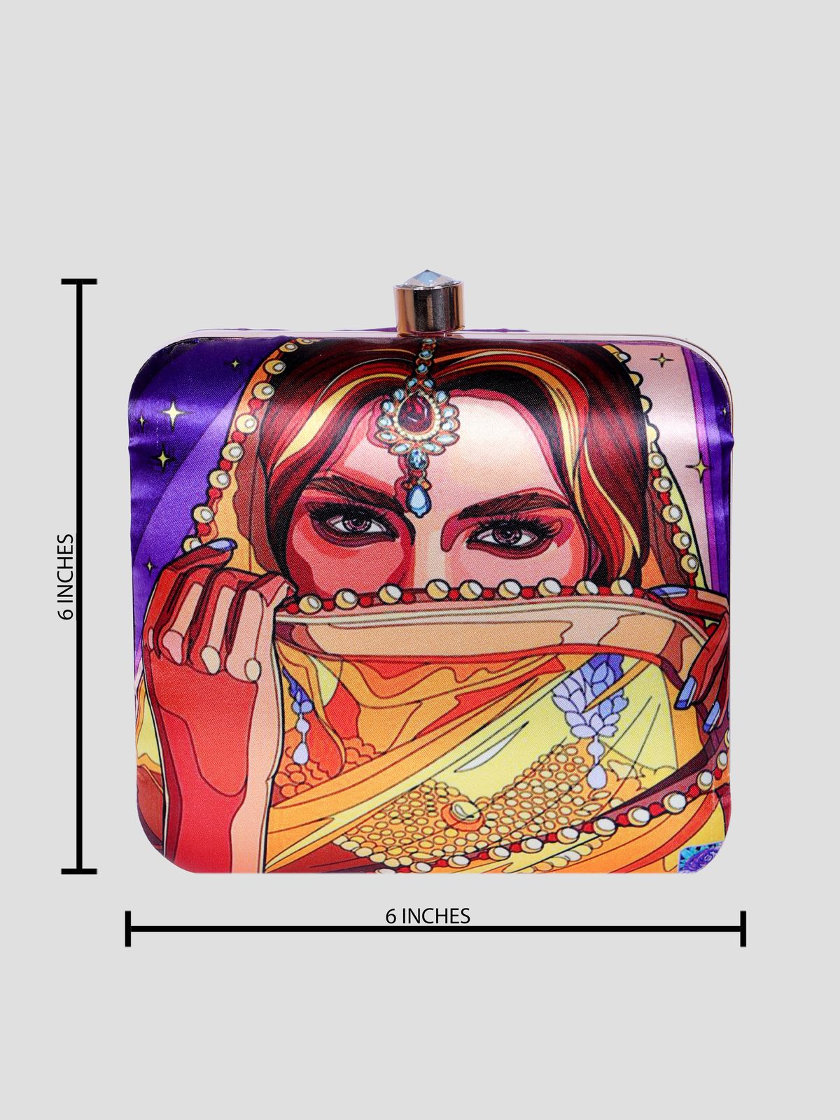 Swisni Printed Clutches - SWIS-1313 - Creative View