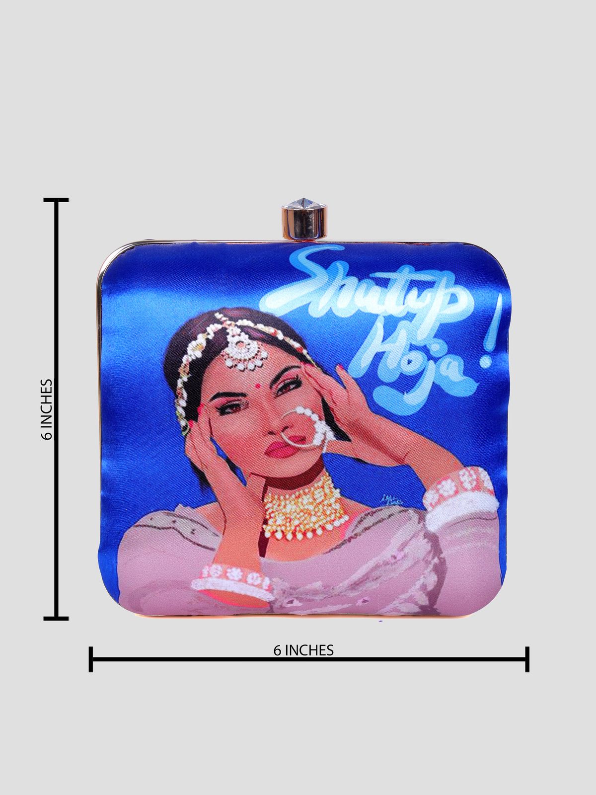 Swisni Printed Clutches - SWIS-1314 - Creative View