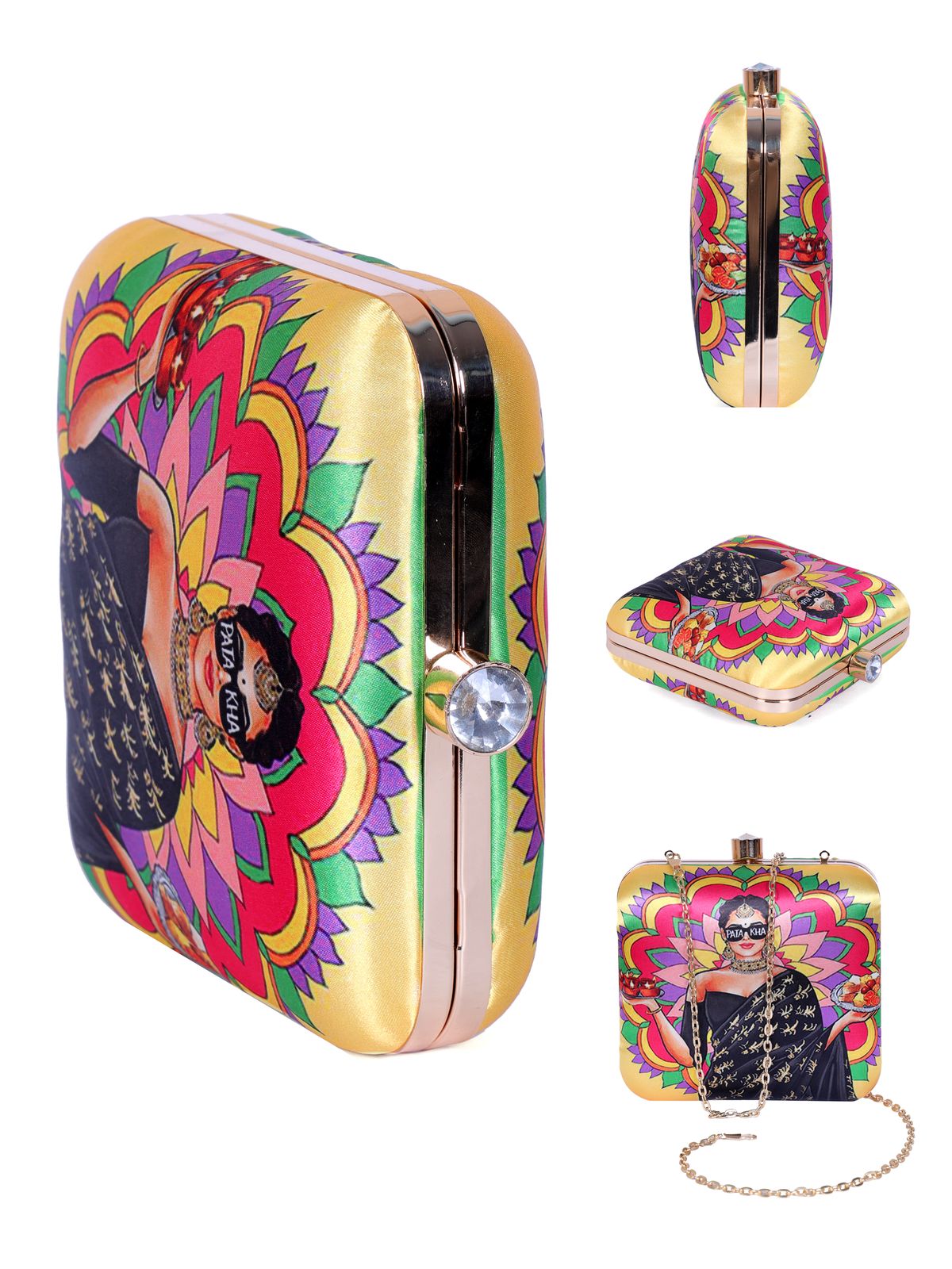 Swisni Printed Clutches - SWIS-1316 - Detail View 9