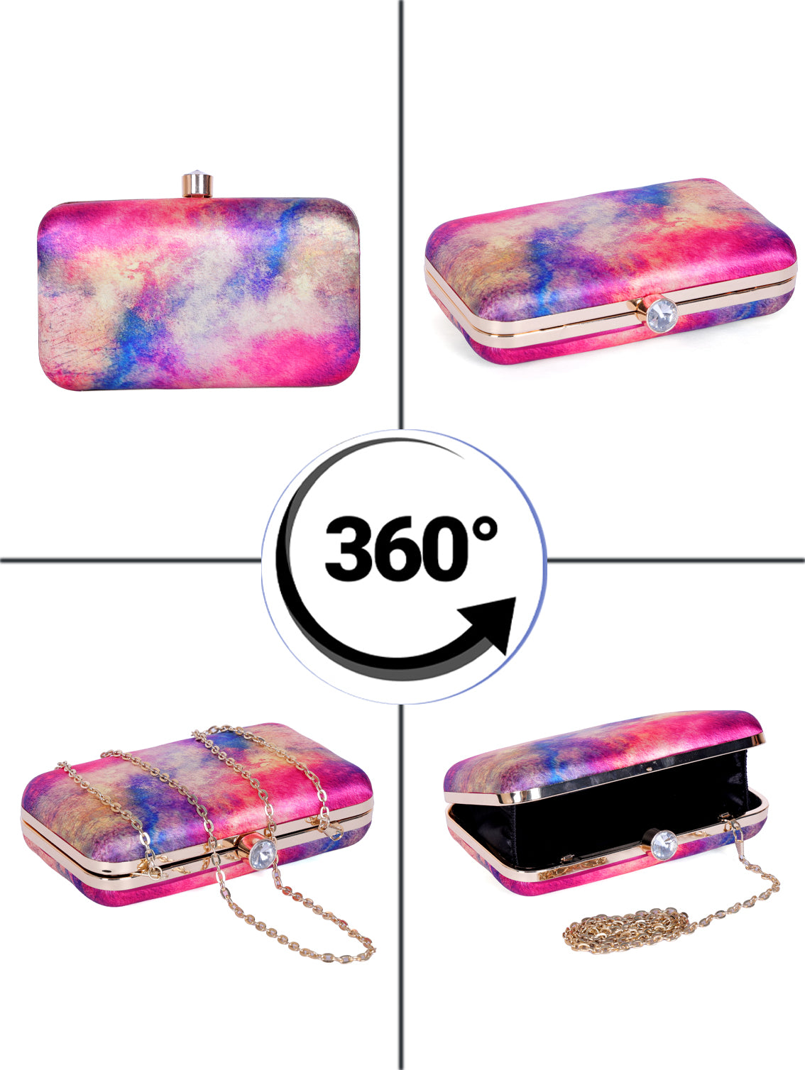 Swisni Printed Clutches - SWIS-1321 - Detail View 11