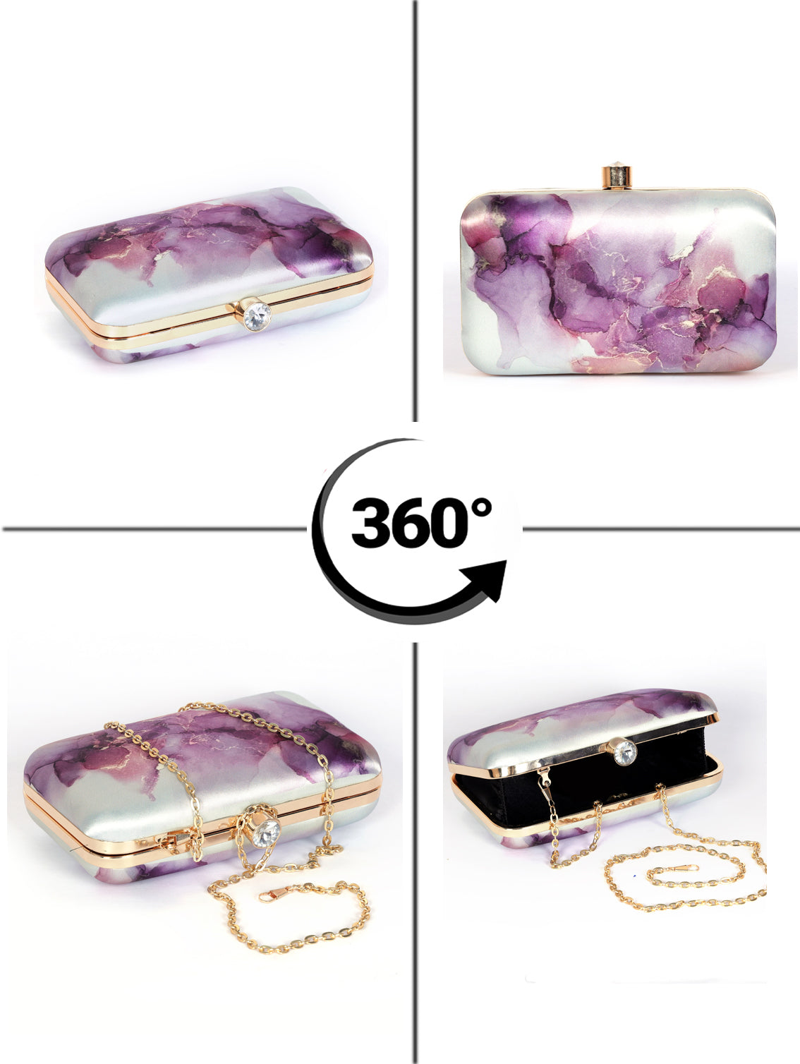 Swisni Printed Clutches - SWIS-1325 - Detail View 12