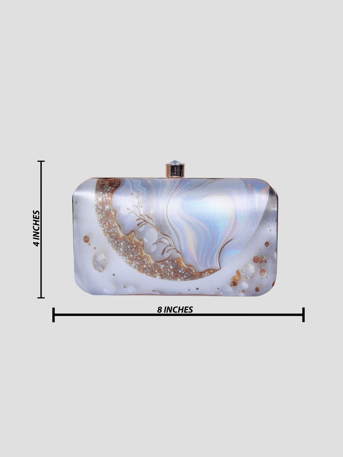 Swisni Printed Clutches - SWIS-1326 - Creative View