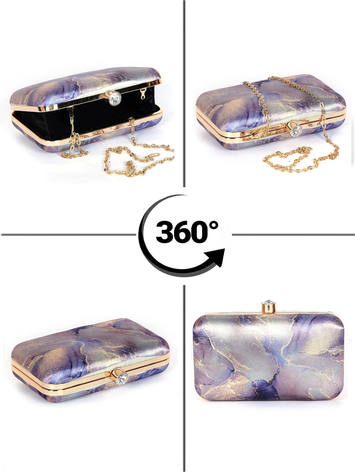 Swisni Printed Clutches - SWIS-1327 - Detail View 9