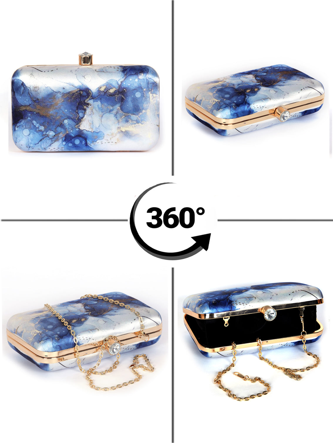 Swisni Printed Clutches - SWIS-1328 - Detail View 13