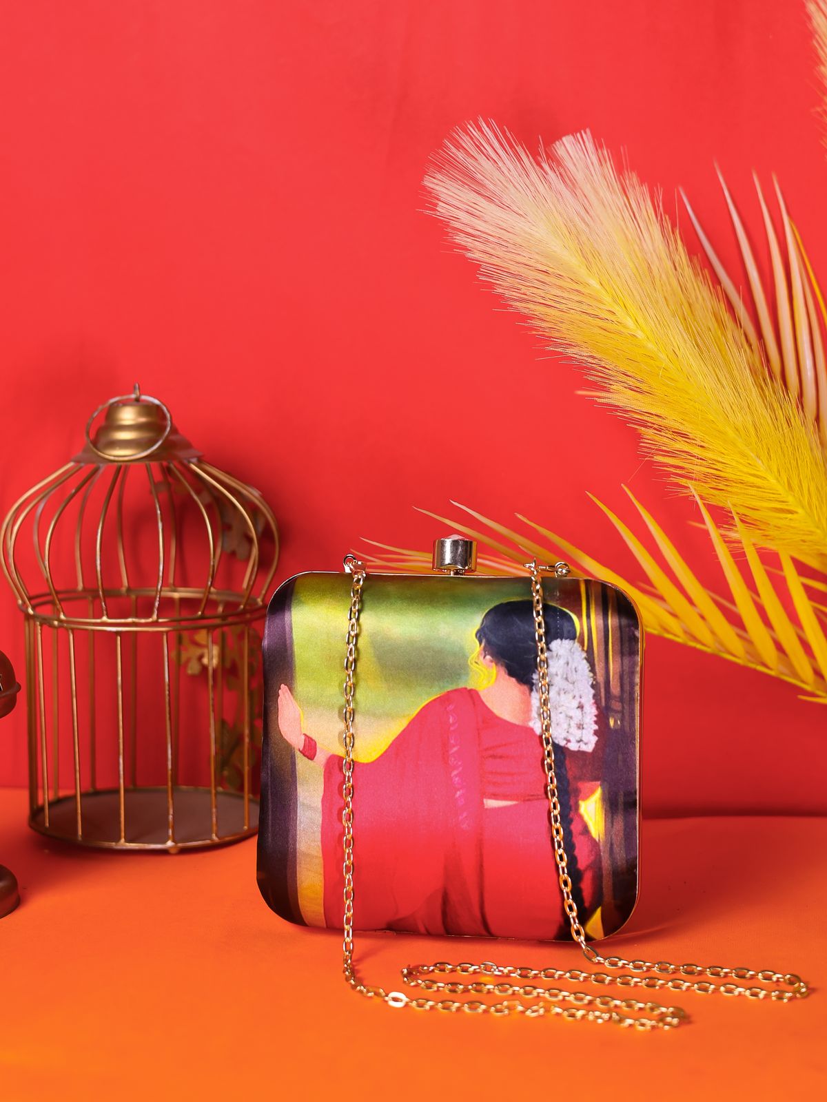 Swisni Printed Clutches - SWIS-1329 - Detail View 10