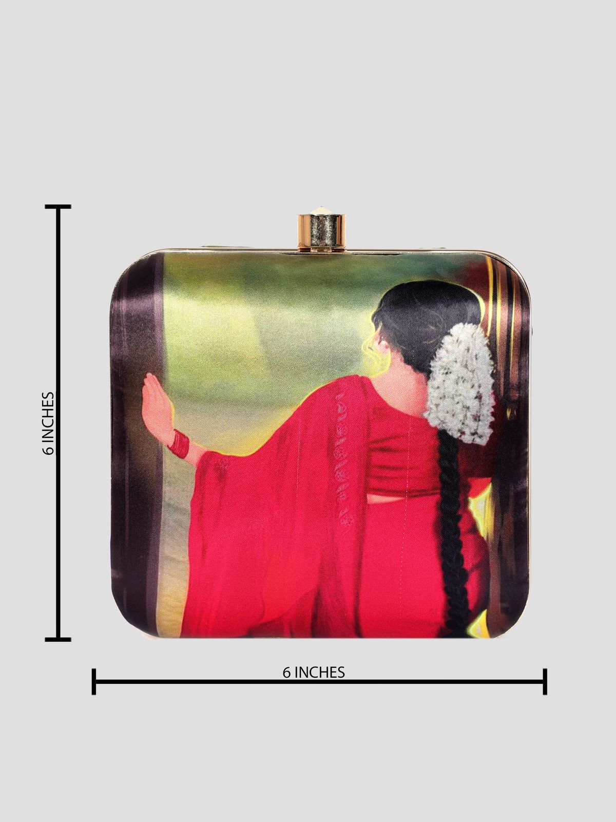 Swisni Printed Clutches - SWIS-1329 - Detail View 2