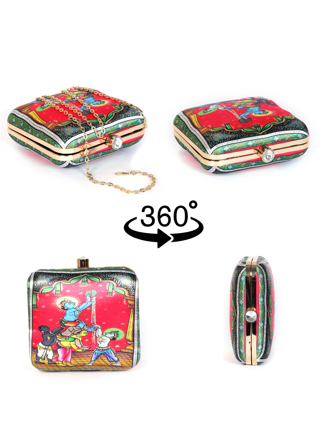 Swisni Printed Clutches - SWIS-1330 - Detail View 9