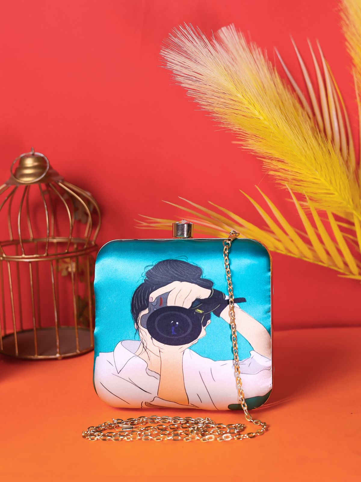 Swisni Printed Clutches - SWIS-1331 - Detail View 9
