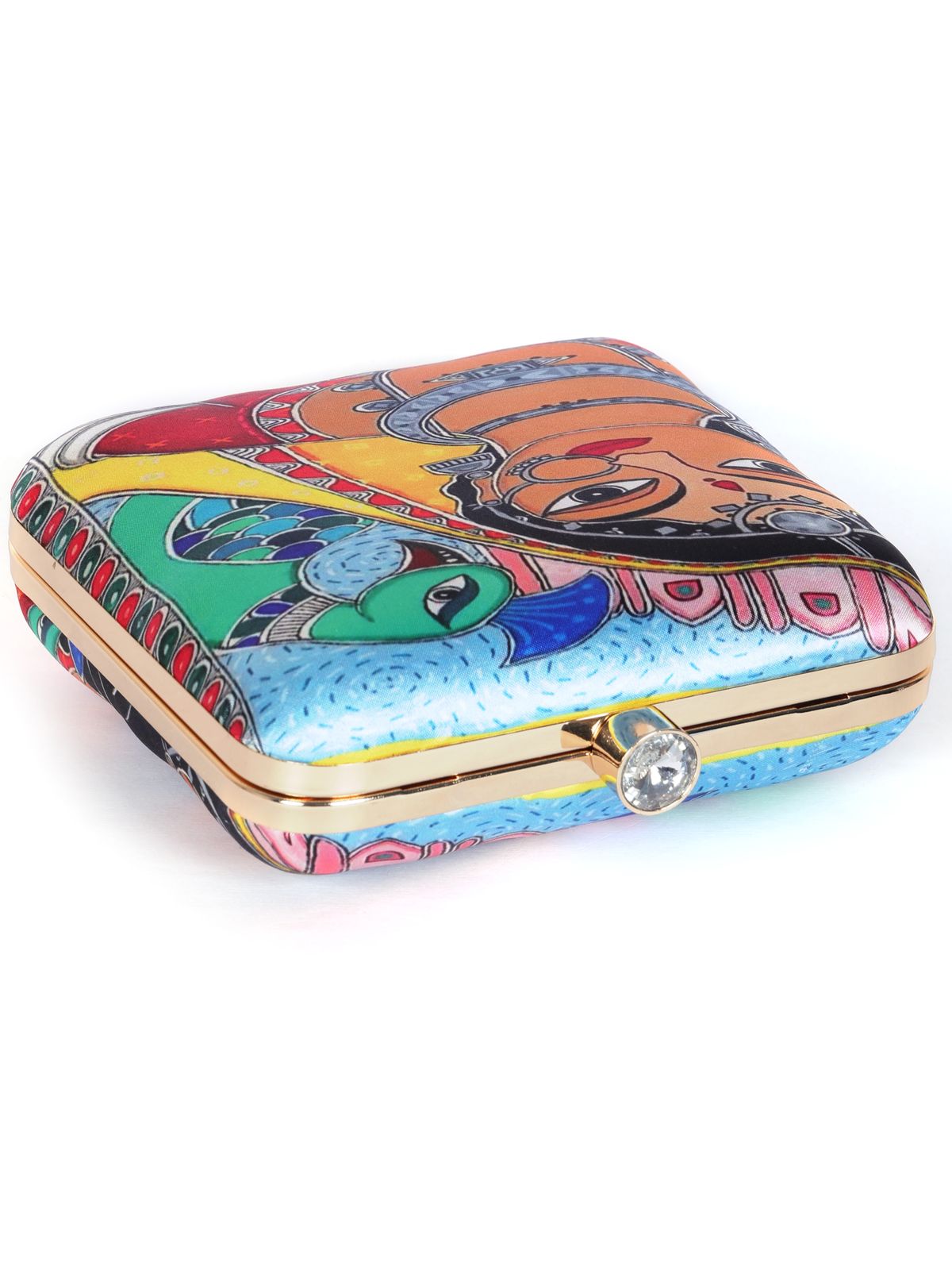 Swisni Printed Clutches - SWIS-1332 - Detail View 3