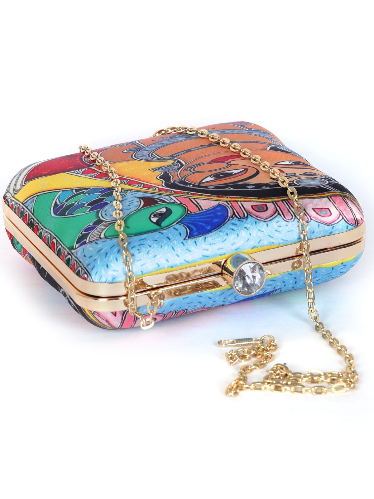 Swisni Printed Clutches - SWIS-1332 - Detail View 5