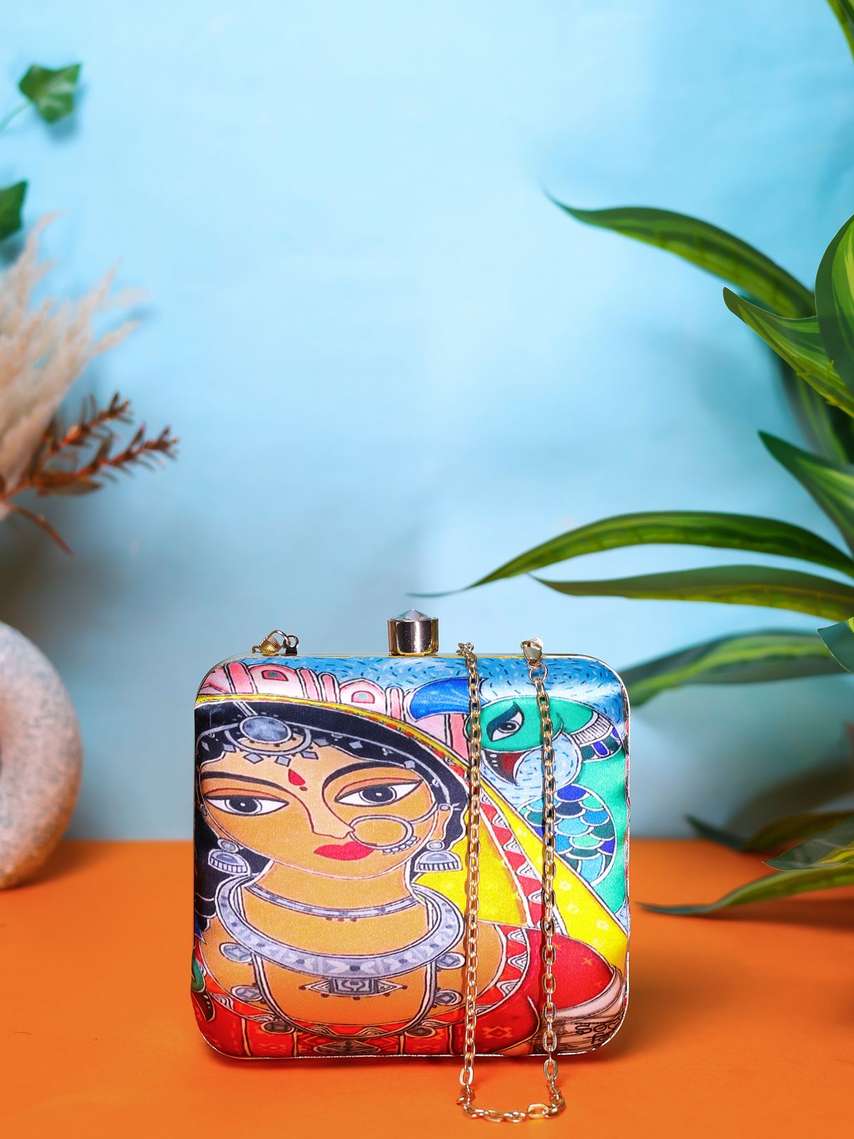 Swisni Printed Clutches - SWIS-1332 - Detail View 7