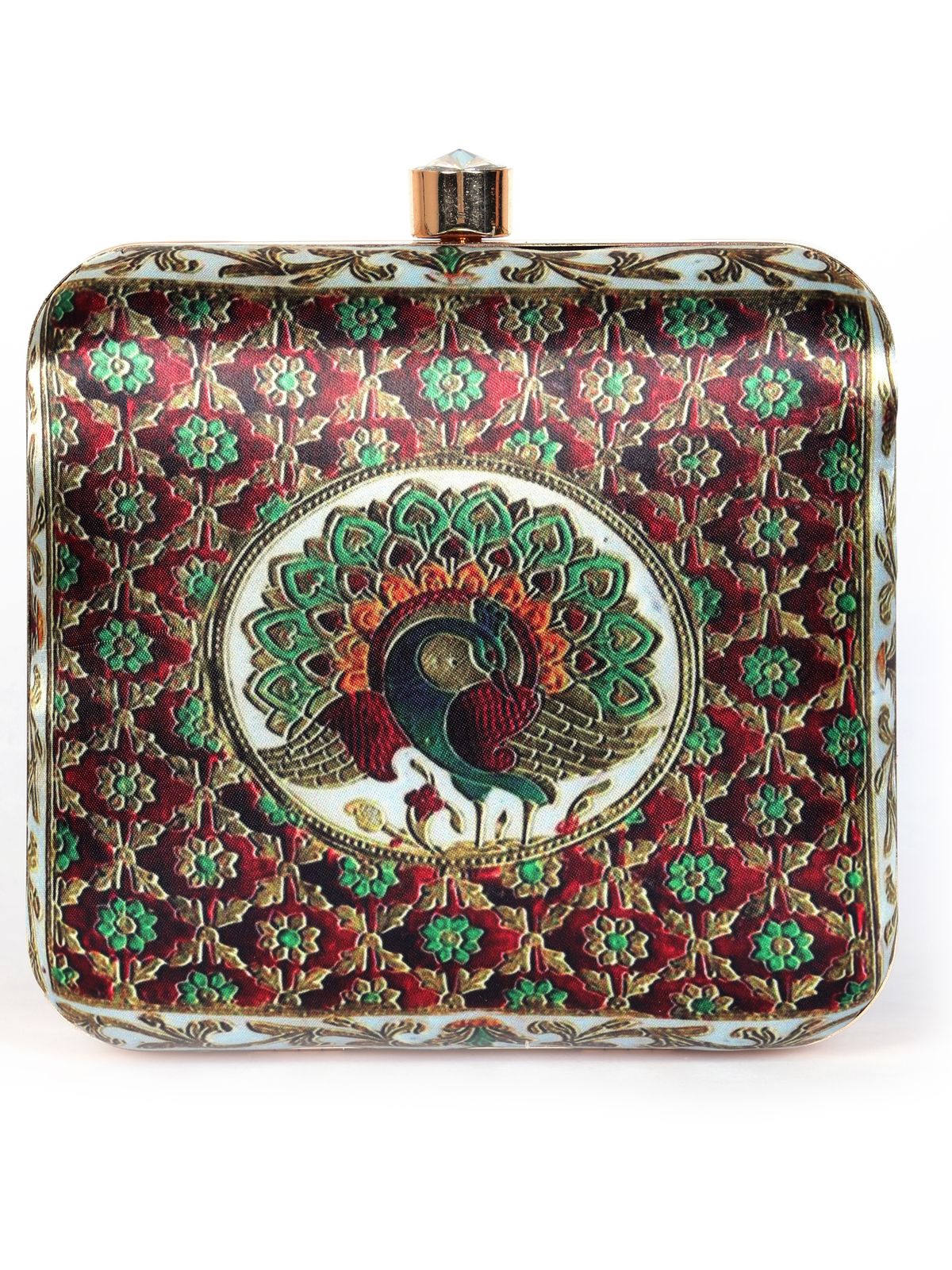 Swisni Printed Clutches - SWIS-1334 - Detail View 2