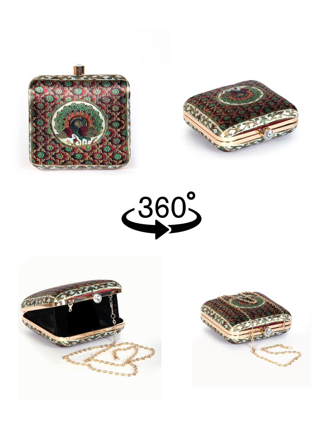 Swisni Printed Clutches - SWIS-1334 - Detail View 9