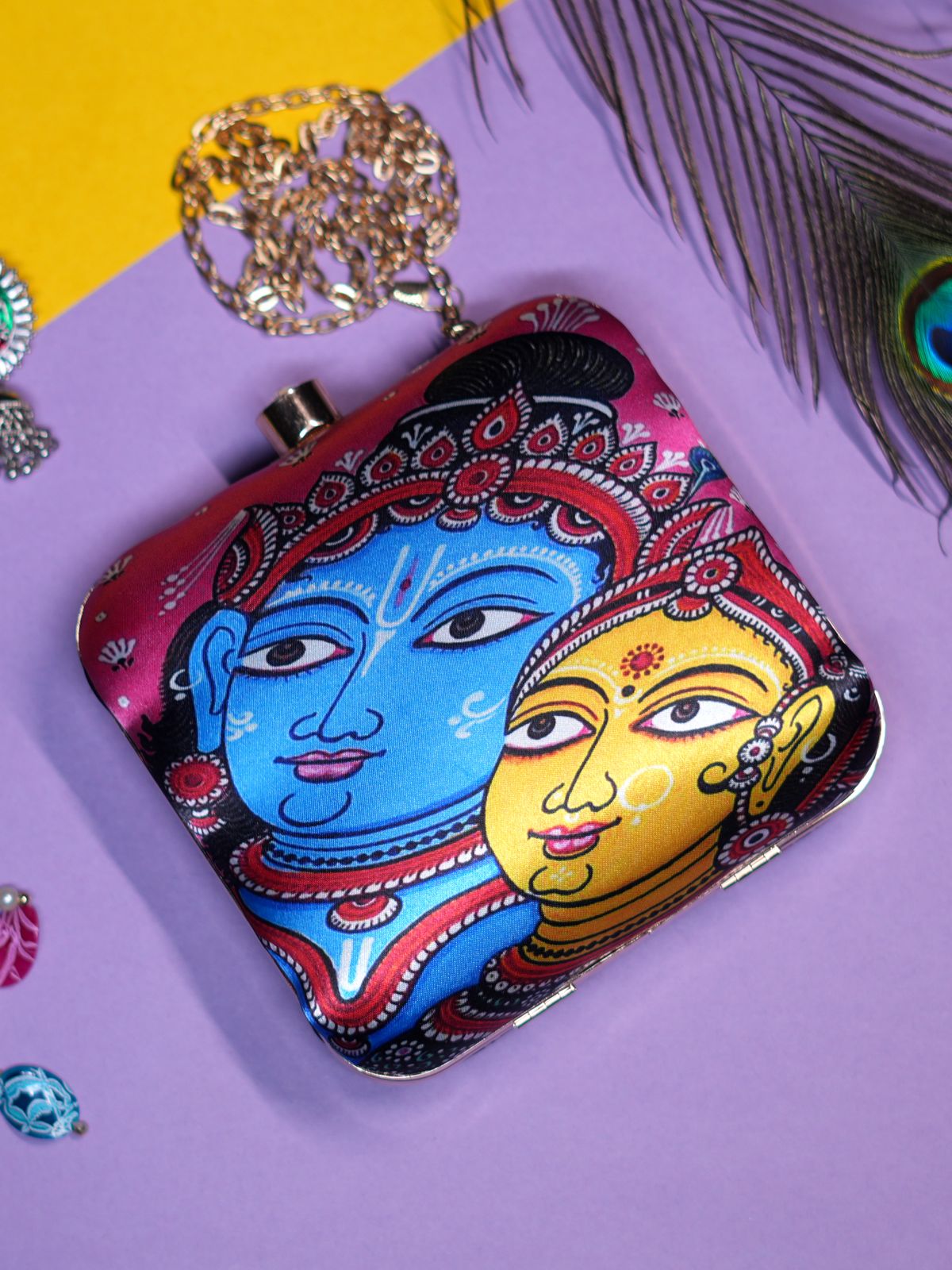 Swisni Printed Clutches - SWIS-1335 - Detail View 7