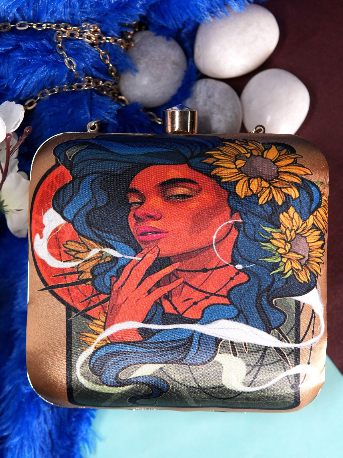 Swisni Printed Clutches - SWIS-1338 - Detail View 8