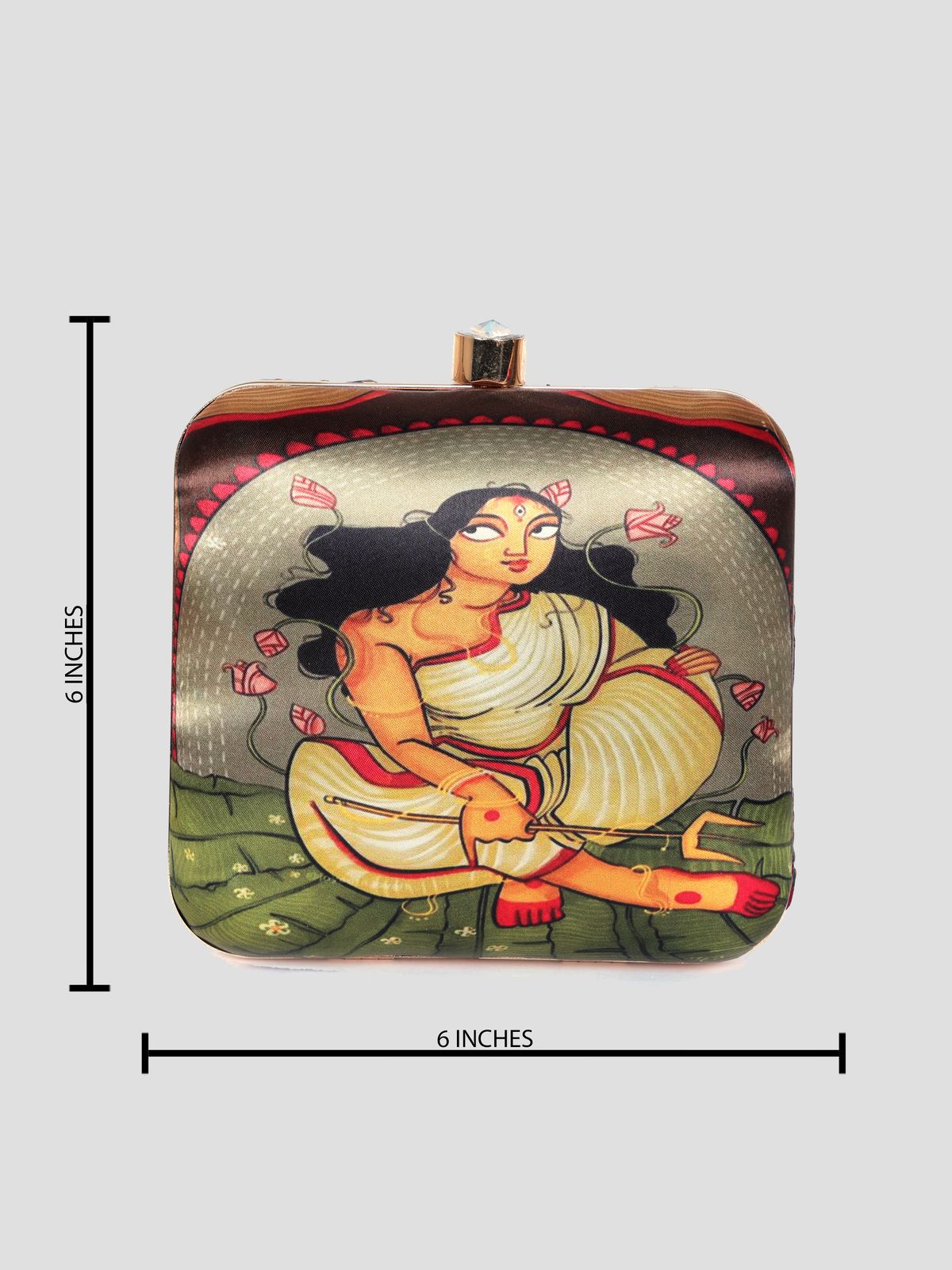 Swisni Printed Clutches - SWIS-1340 - Creative View