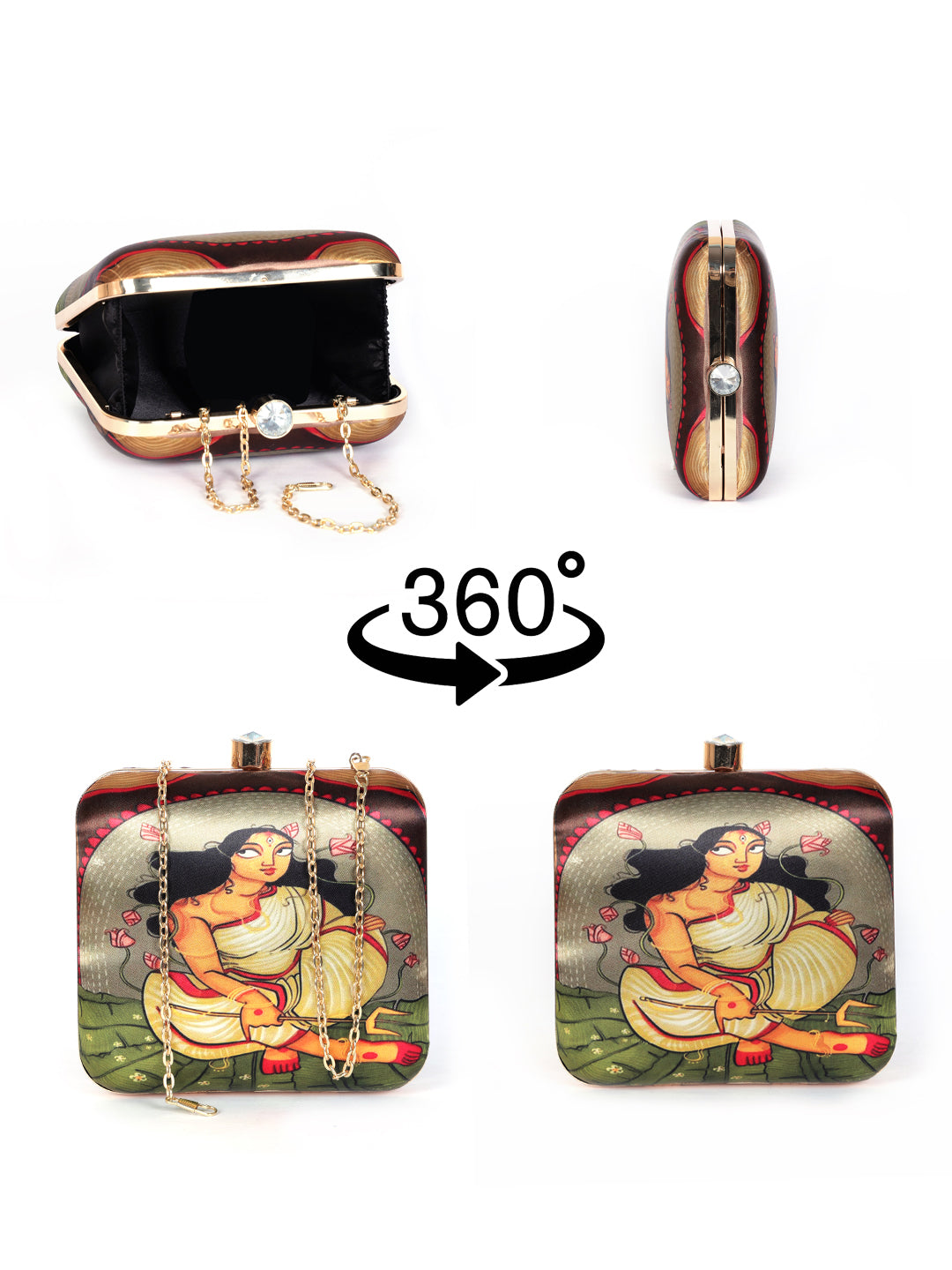 Swisni Printed Clutches - SWIS-1340 - Detail View 12
