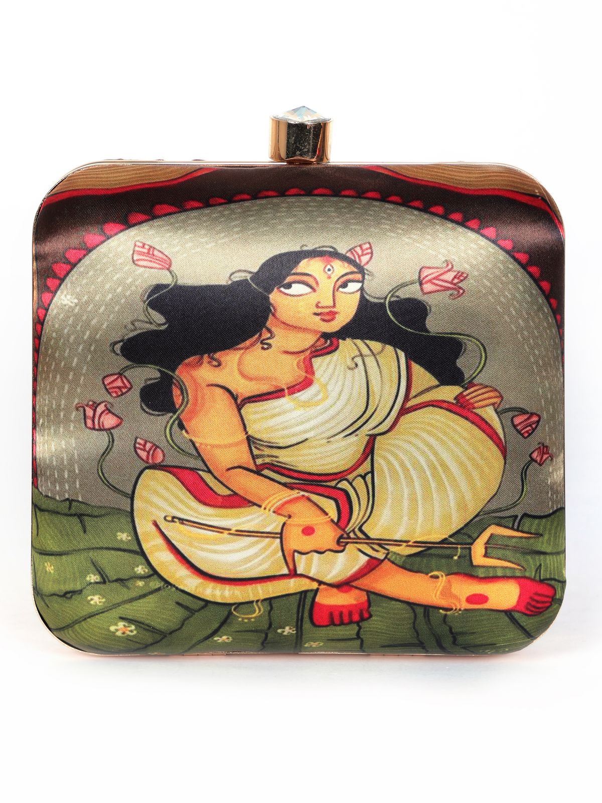 Swisni Printed Clutches - SWIS-1340 - Detail View 2