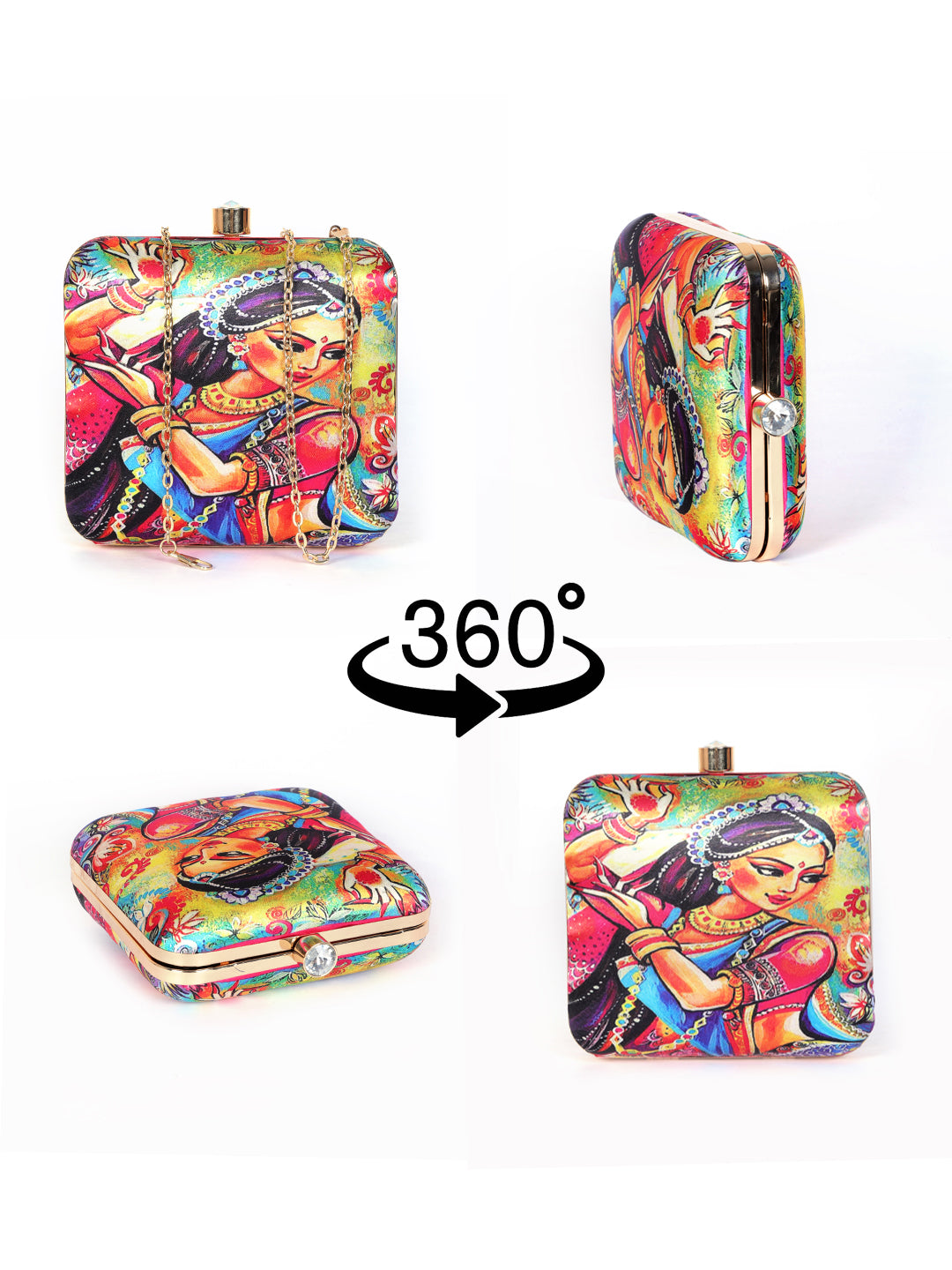 Swisni Printed Clutches - SWIS-1341 - Detail View 12