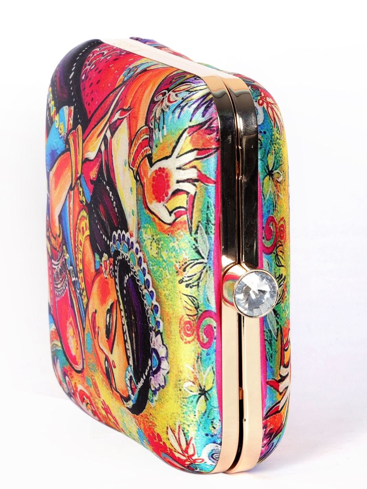 Swisni Printed Clutches - SWIS-1341 - Detail View 4
