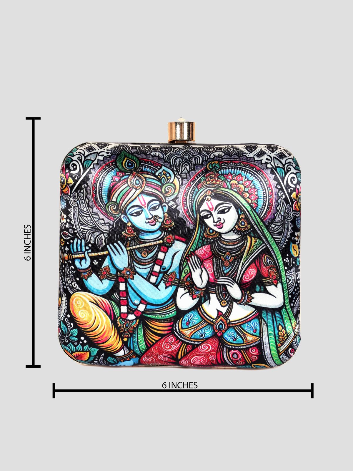 Swisni Printed Clutches - SWIS-1342 - Creative View