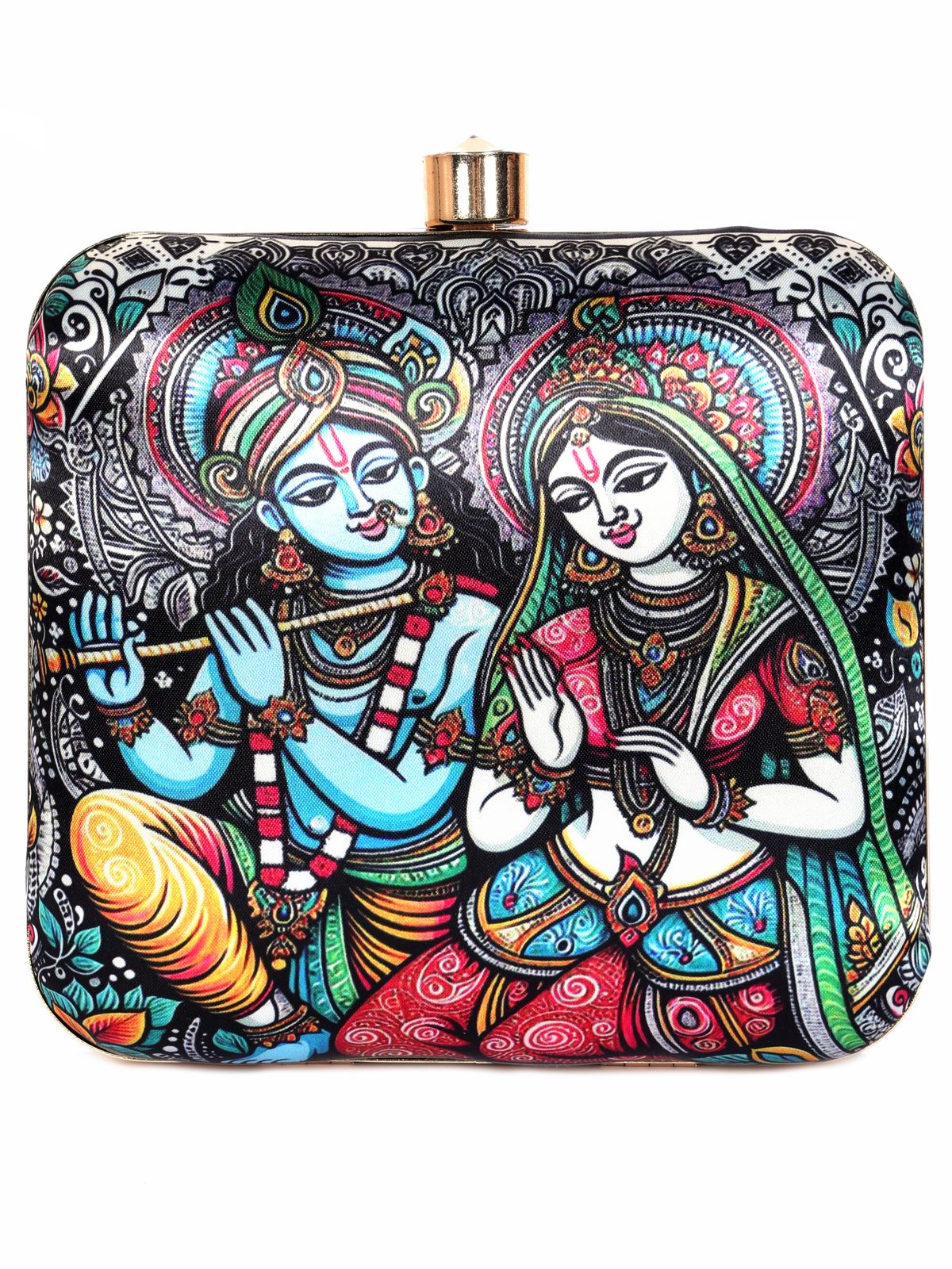 Swisni Printed Clutches - SWIS-1342 - Detail View 2