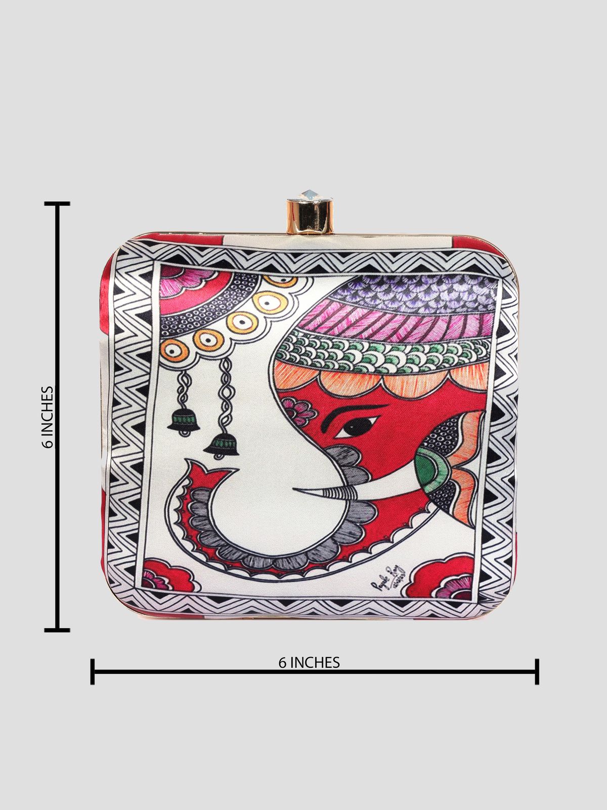 Swisni Printed Clutches - SWIS-1343 - Creative View