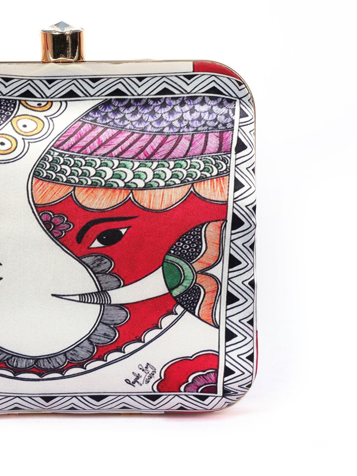 Swisni Printed Clutches - SWIS-1343 - Detail View 11