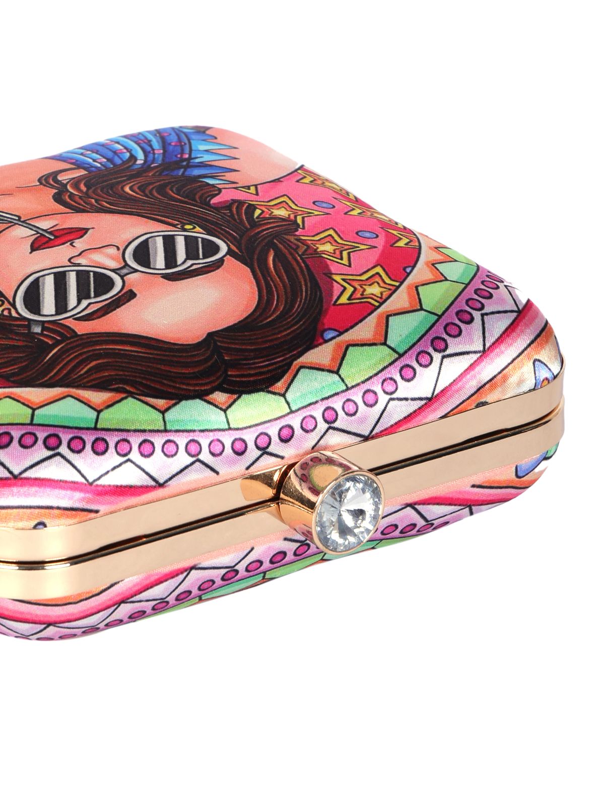 Swisni Printed Clutches - SWIS-1344 - Detail View 11