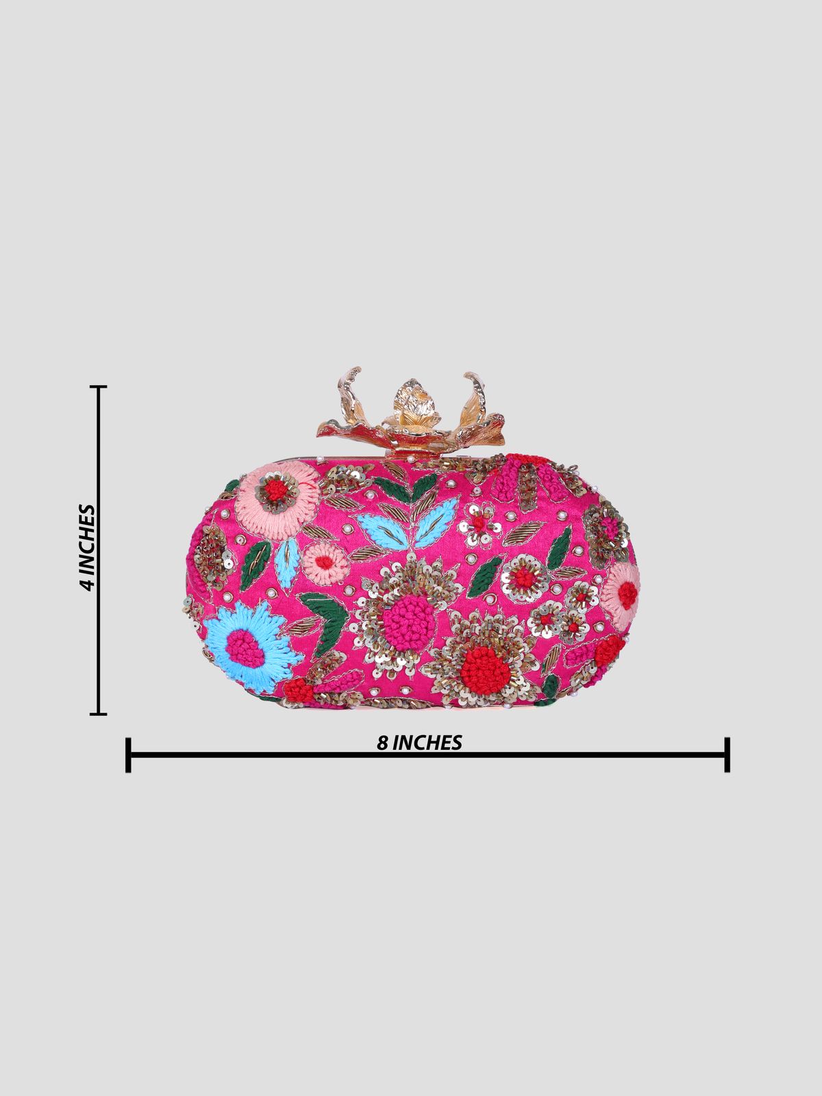 Swisni Embroidered Clutches - SWIS-1345 - Creative View