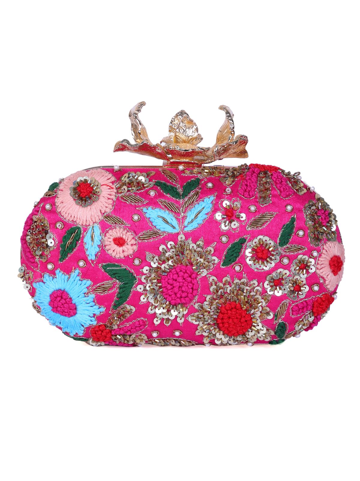 Swisni Embroidered Clutches - SWIS-1345 - Detail View 2