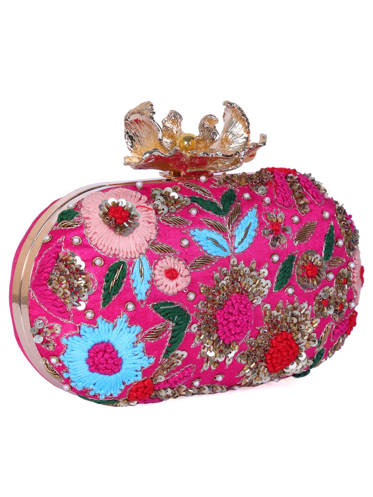 Swisni Embroidered Clutches - SWIS-1345 - Detail View 3