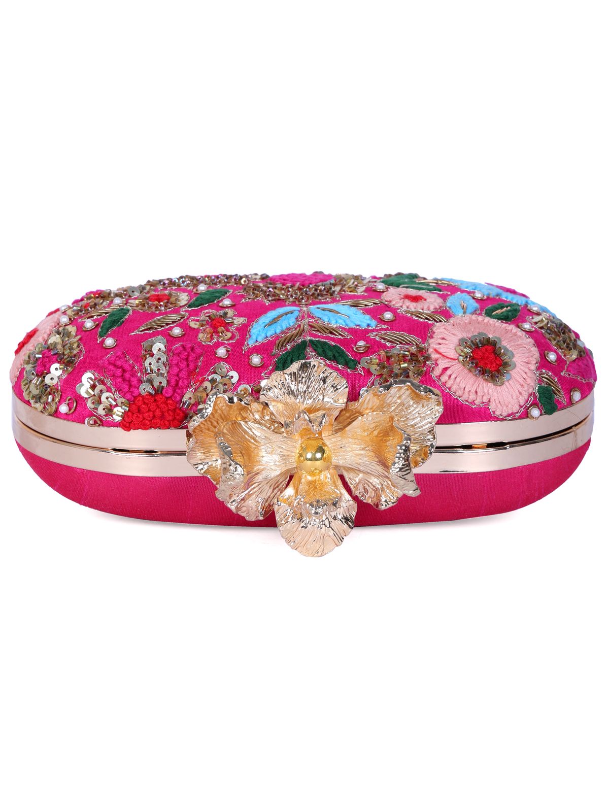 Swisni Embroidered Clutches - SWIS-1345 - Detail View 4