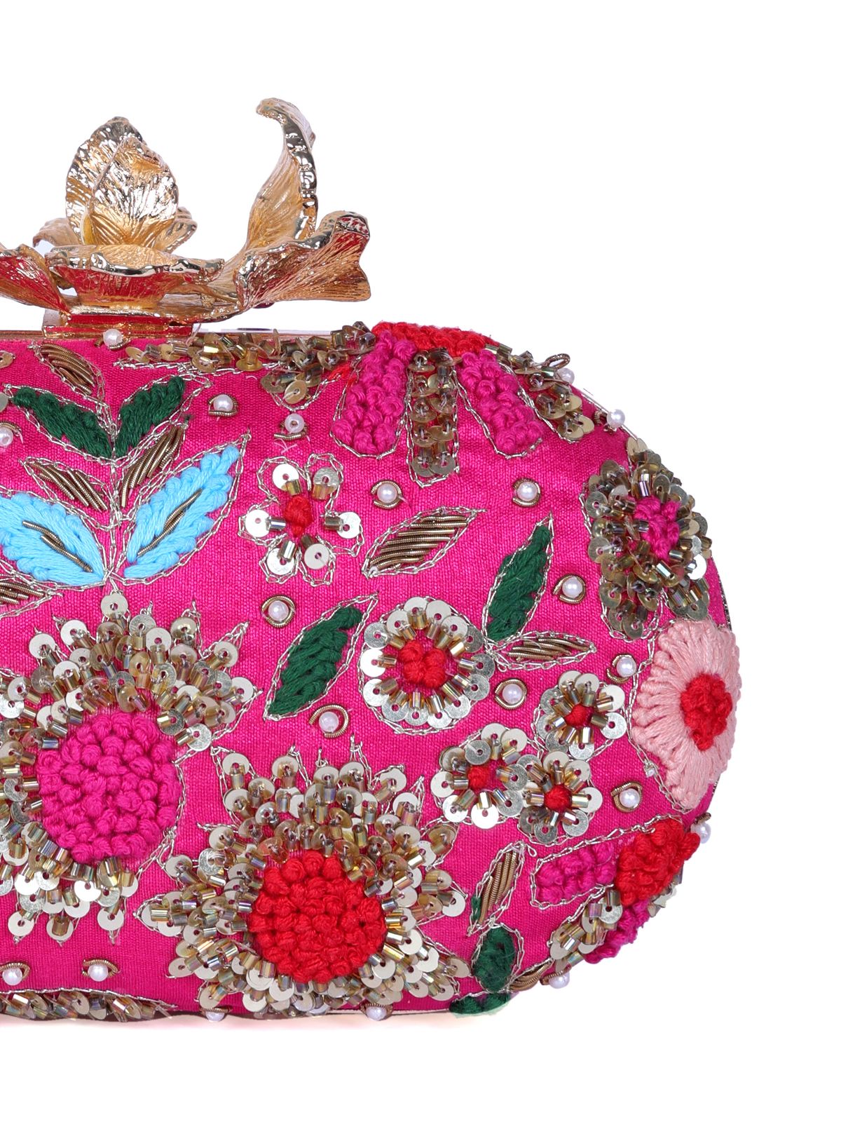 Swisni Embroidered Clutches - SWIS-1345 - Detail View 9