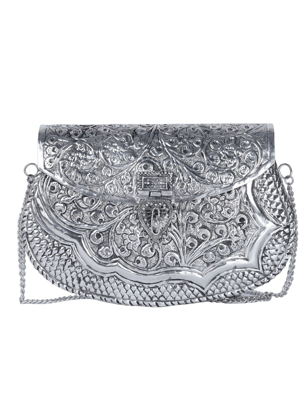 Swisni Brass Clutch - SWIS-1346 - Creative View