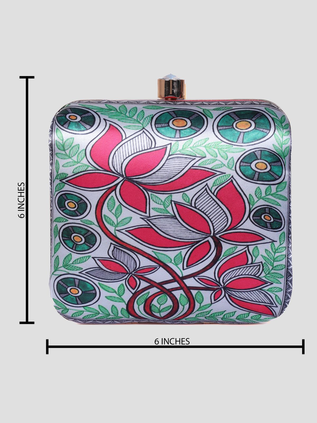 Swisni Printed Clutches - SWIS-1347 - Creative View