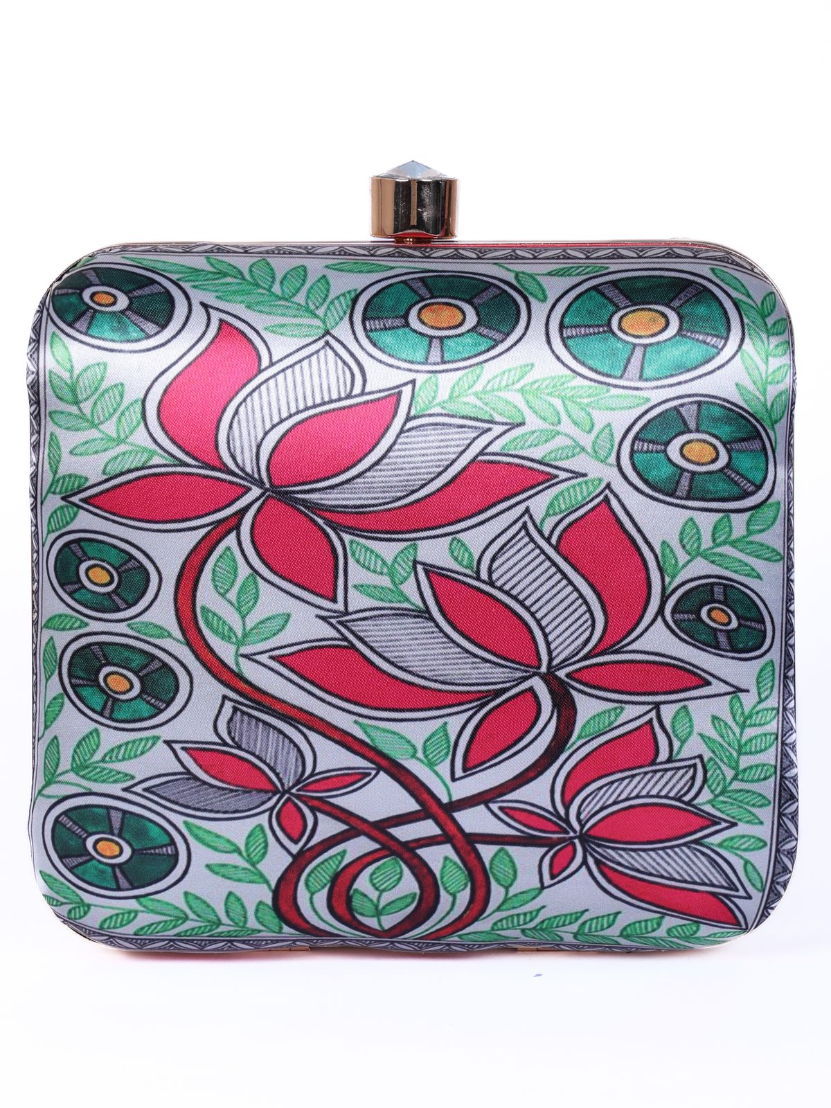 Swisni Printed Clutches - SWIS-1347 - Detail View 2