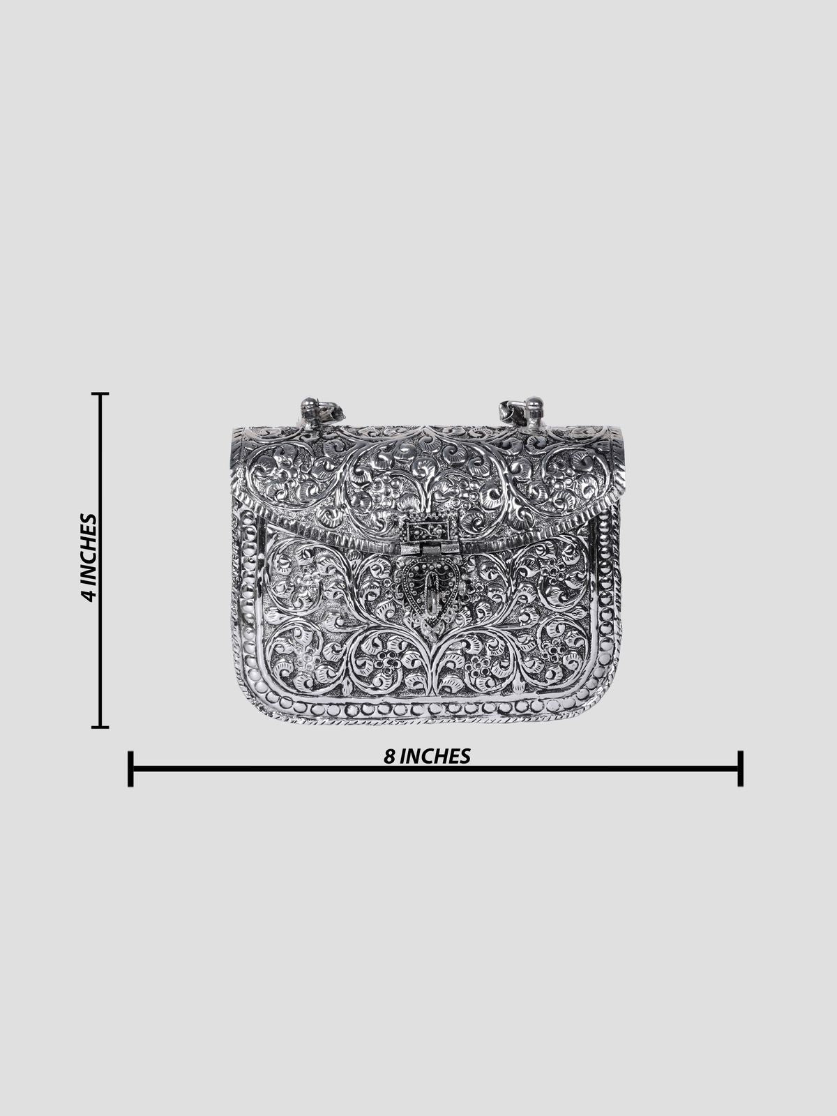 Swisni Brass Clutch - SWIS-1354 - Creative View