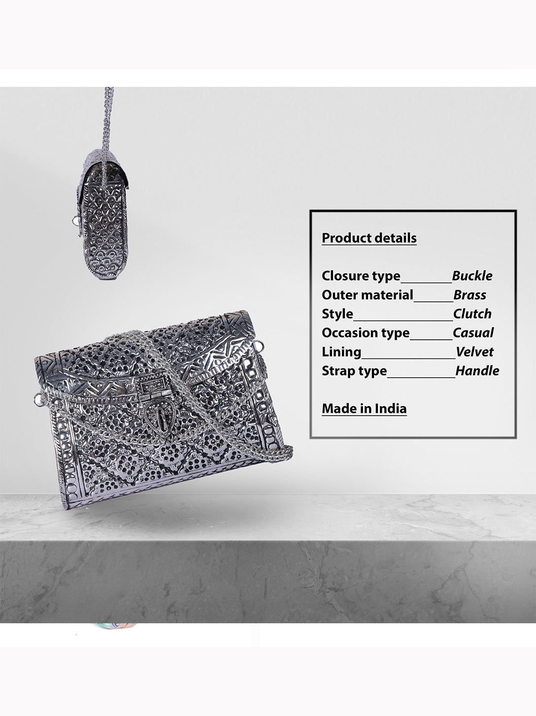 Swisni Brass Clutch - SWIS-1360 - Detail View 7