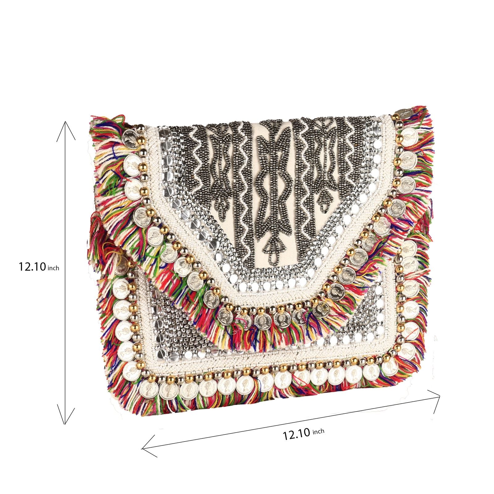 Swisni Banjara Boho Bag - SWIS-1364 - Creative View