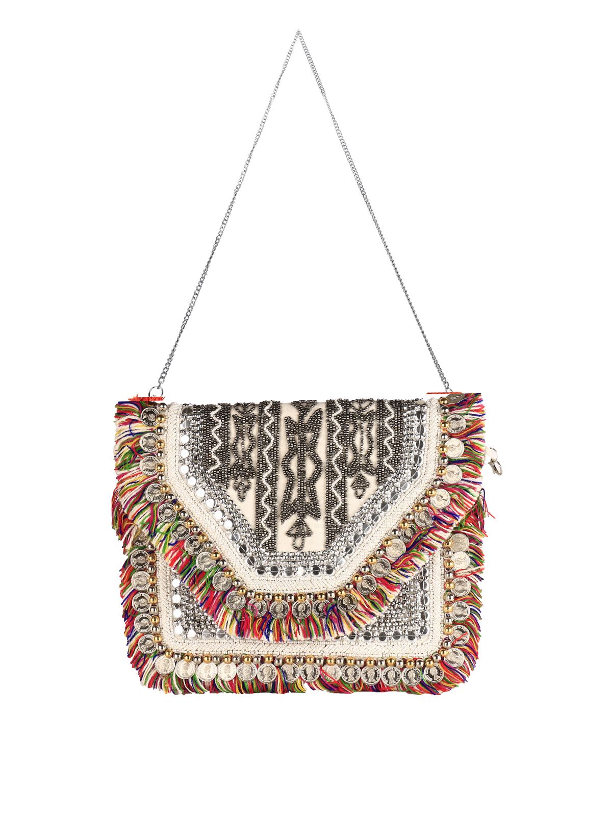 Swisni Banjara Boho Bag - SWIS-1364 - Detail View 11