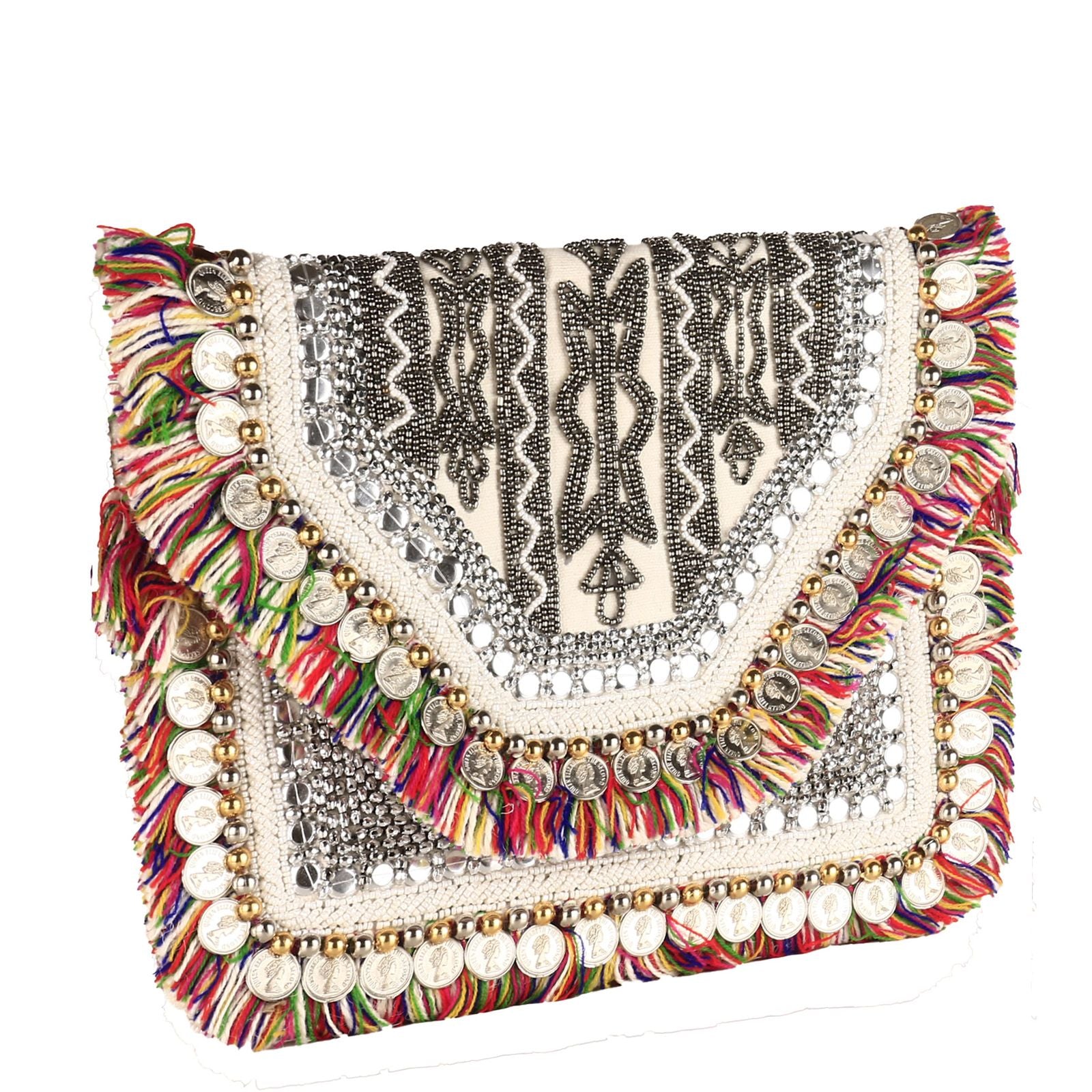 Swisni Banjara Boho Bag - SWIS-1364 - Detail View 5