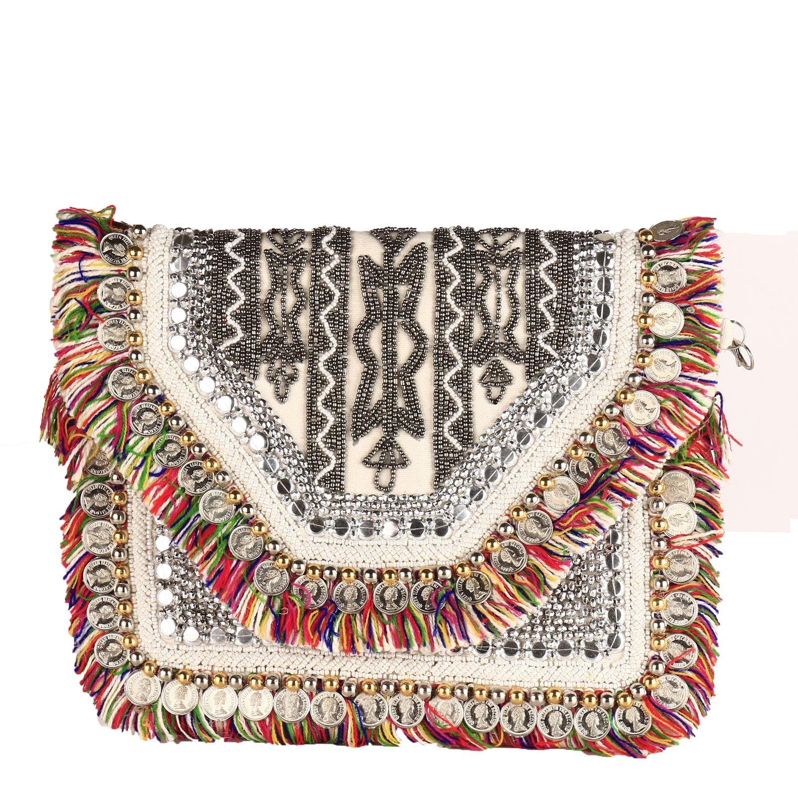 Swisni Banjara Boho Bag - SWIS-1364 - Detail View 7