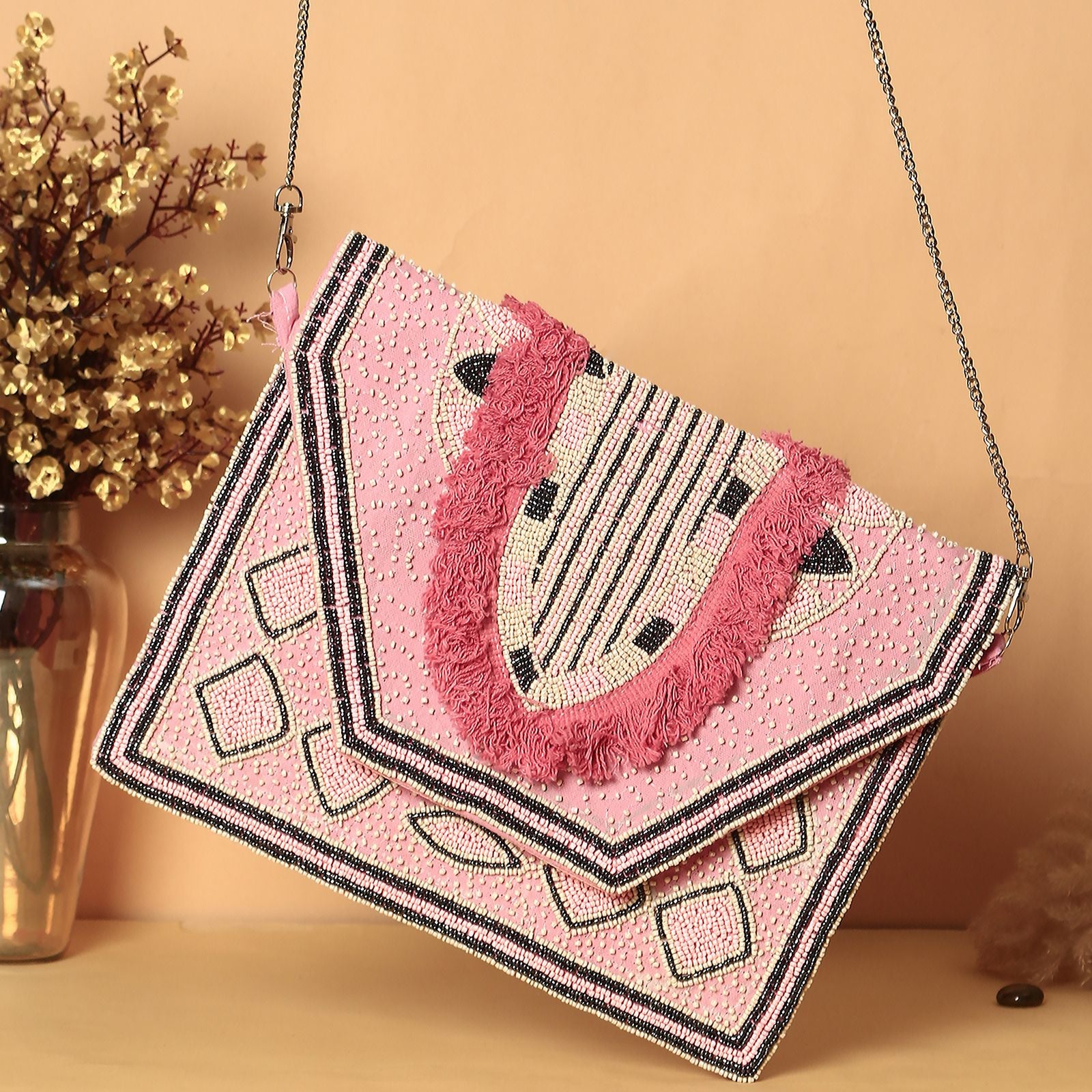 Swisni Banjara Boho Bag - SWIS-1365 - Detail View 7