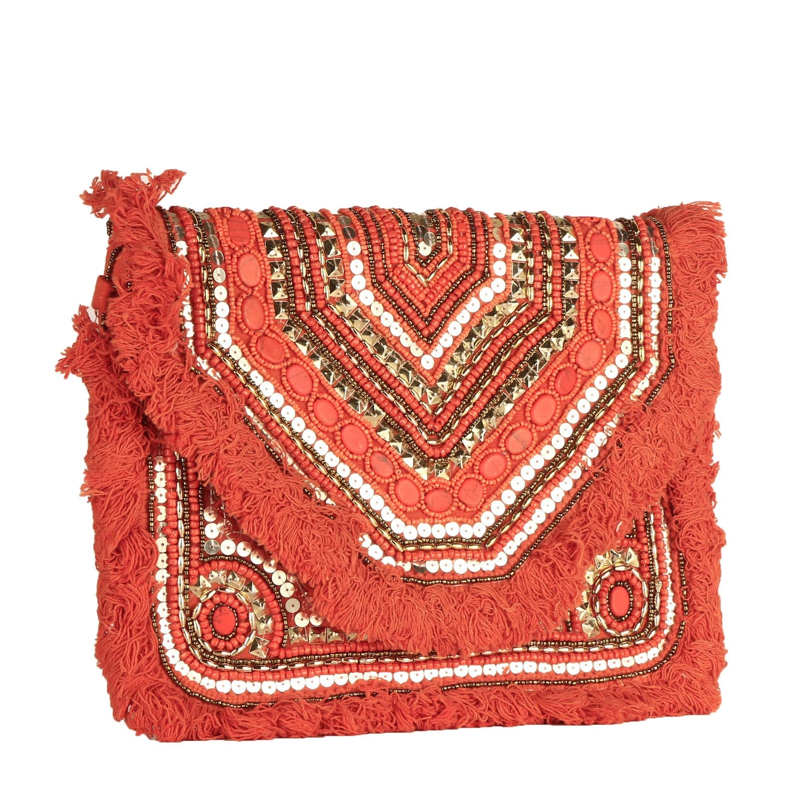 Swisni Banjara Boho Bag - SWIS-1366 - Detail View 4