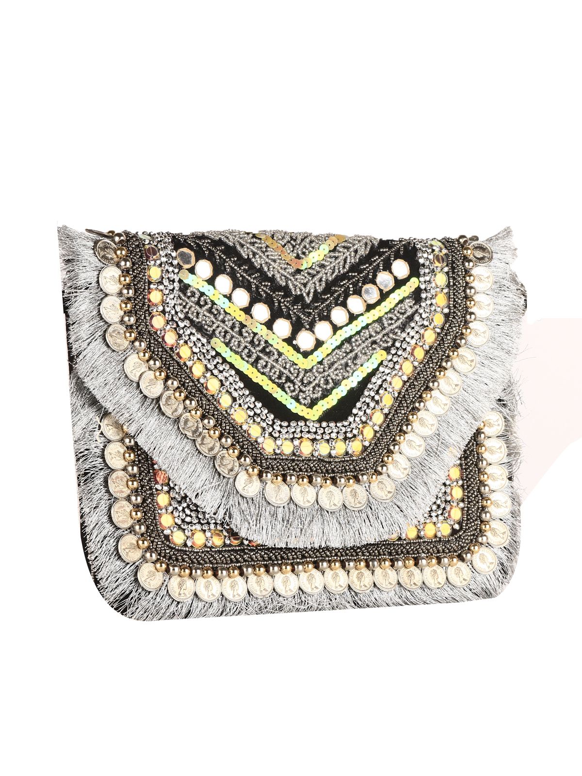 Swisni Banjara Boho Bag - SWIS-1367 - Detail View 11