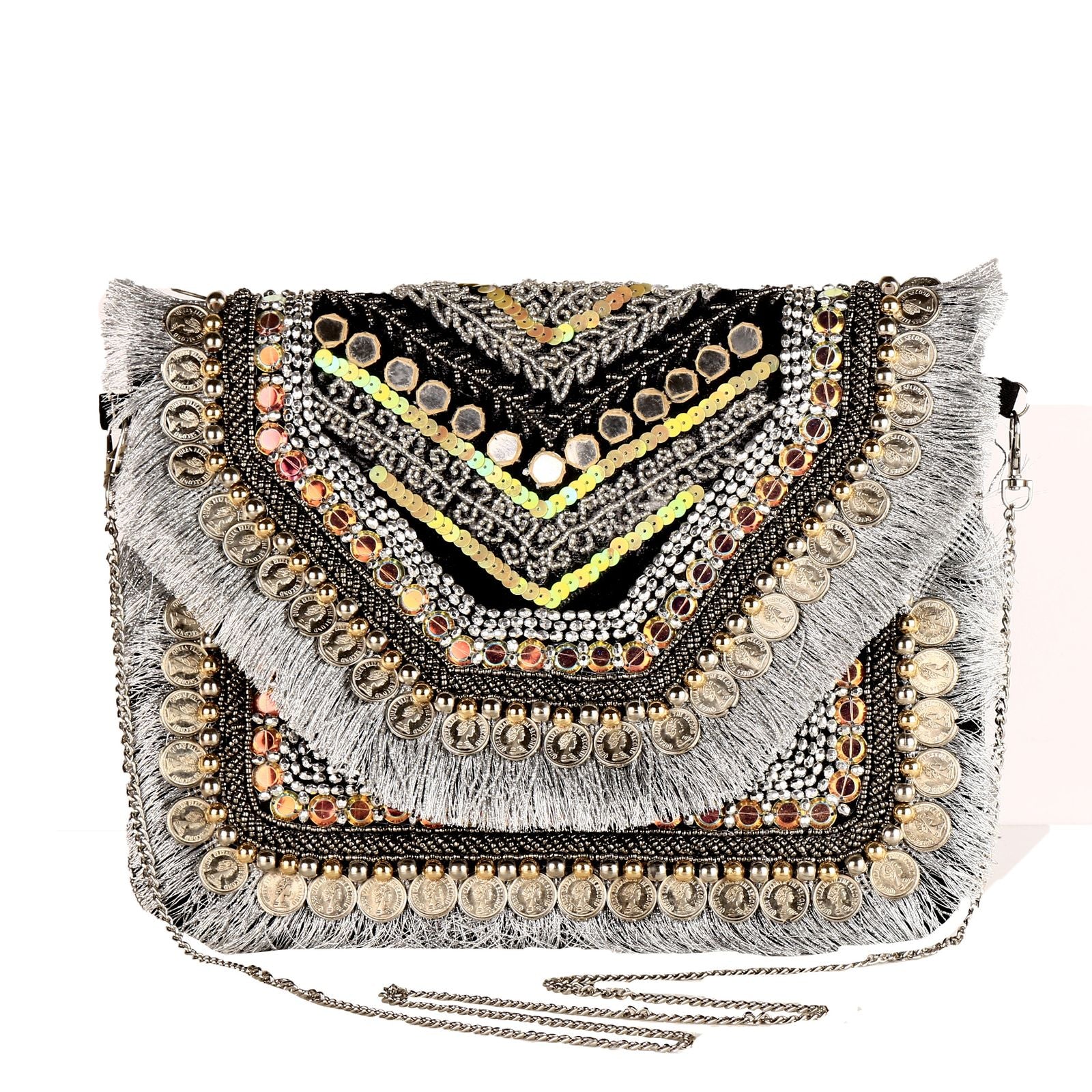 Swisni Banjara Boho Bag - SWIS-1367 - Detail View 3
