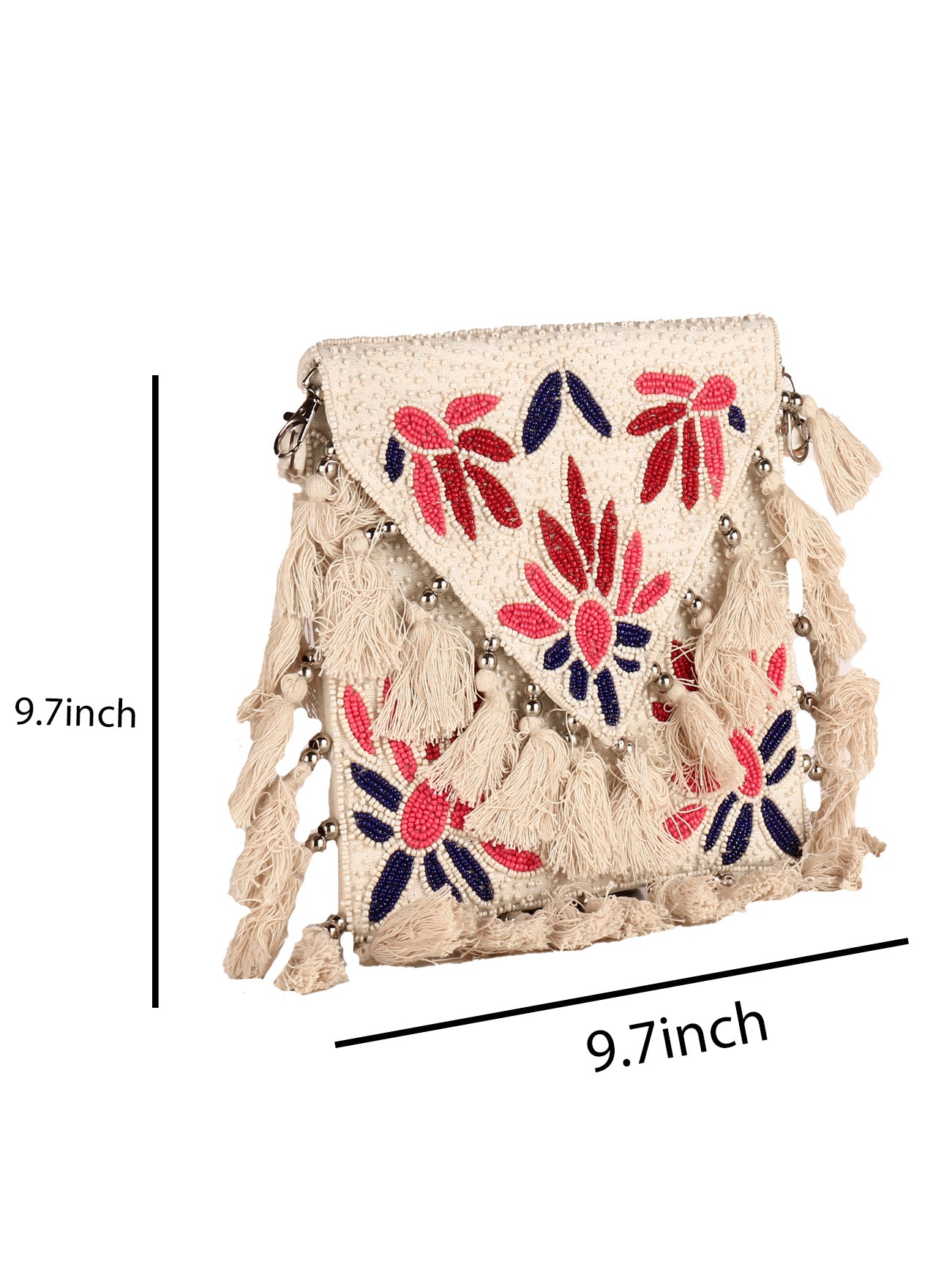 Swisni Banjara Boho Bag - SWIS-1368 - Detail View 8