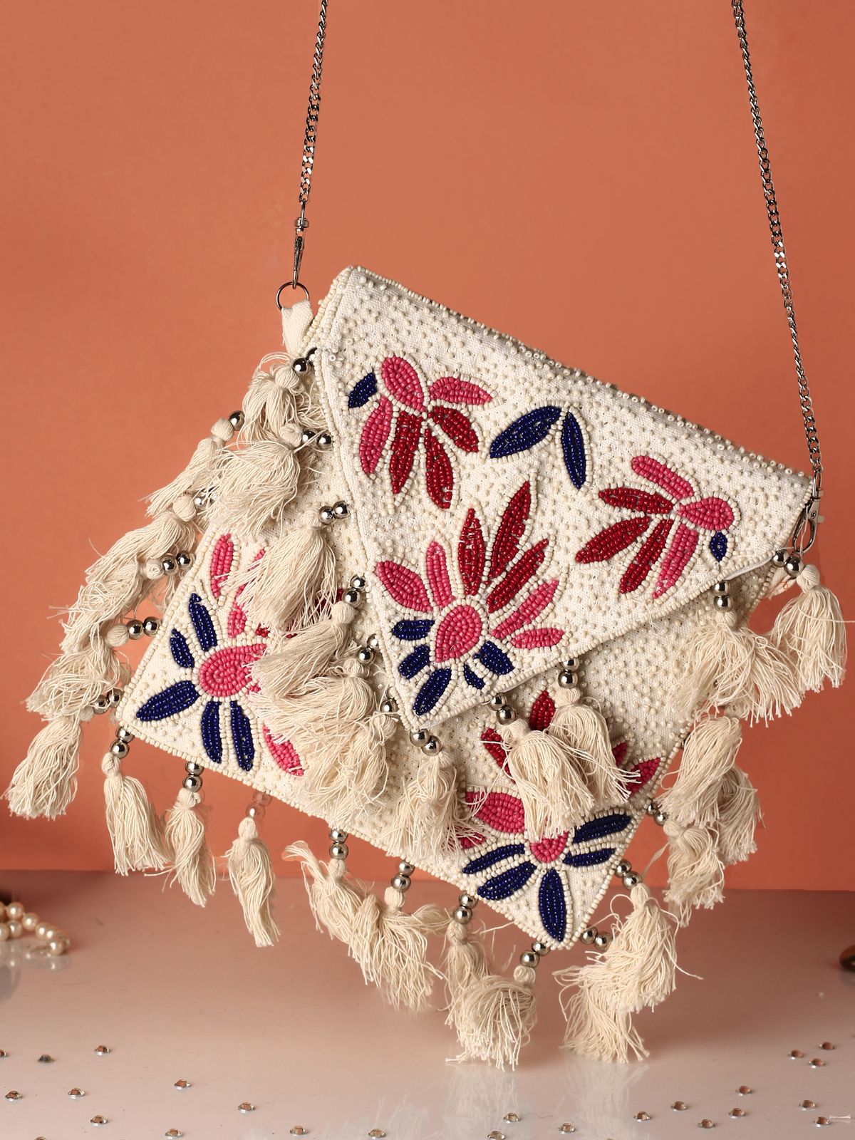 Swisni Banjara Boho Bag - SWIS-1368 - Detail View 9