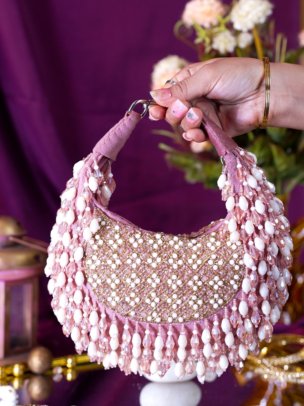 Swisni Moon Clutch - SWIS-1443 - Creative View